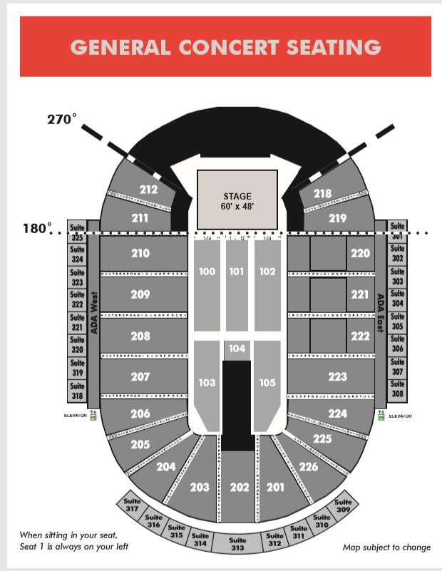 Seating & Maps